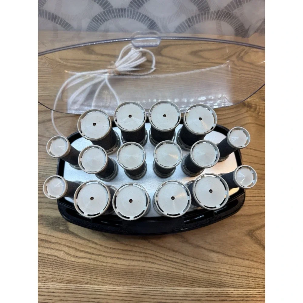 Remington Swing Setter II model H1090 Hot Rollers Complete Lg,M,S Works No Clips
